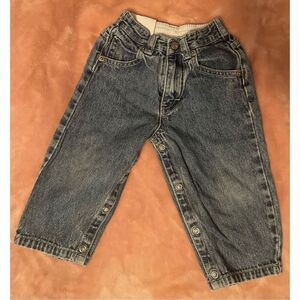 Vintage Calvin Klein jeans 18M unisex snap up legs